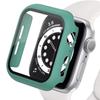Закаленное стекло с крышкой для ПК для Apple Watch 7 6 SE 45 мм 41 мм 44 мм 40 мм 42 мм 38 мм Универсальный защитный чехол для экрана для Iwatch Series 5 4 3 2 1