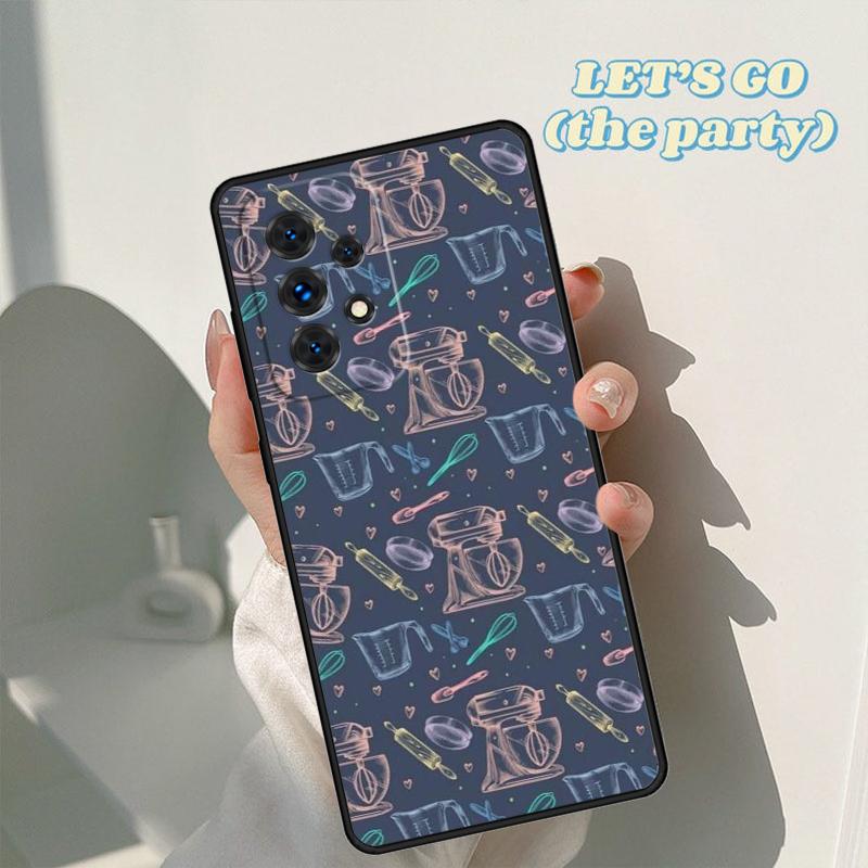 Чехол для телефона 'Пекарня Повар Шеф-повар' Для Samsung Galaxy A42 A31 A40 A51 A71 A32 A80 A91 A52 A72 A73 A20e A21S A50 A70 A11 A12 Чехол
