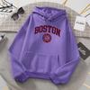 Boston City Us Founded In 1630 Hoodies Women Warm Comfortable Pullovers Fashion Casual Female Hooded Basic All Match Sweatshirt