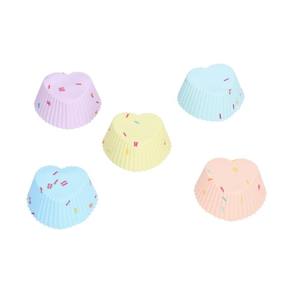 20PCS Flexible Silicone Silicone Baking Cups Cupcake Liner Cake Baking