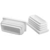 Internal cap for profile post roof 40x20 100 PCS WHITE