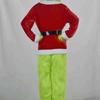 Christmas Green Grinch Costume Santa Suit Party Costume