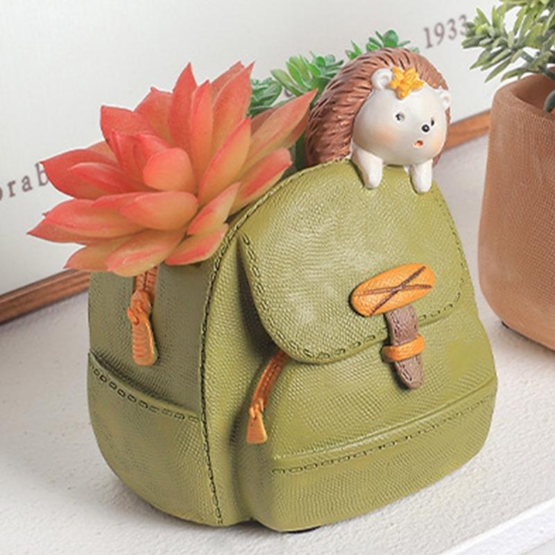 Hedgehog Succulent Planter Mold for Concrete Crafts Home Decor Hedgehog Flower S Molds Garden Statues Craft