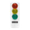 Plastic Visual Traffic Light Timer Portable Self-Discipline Timer  Student Learning