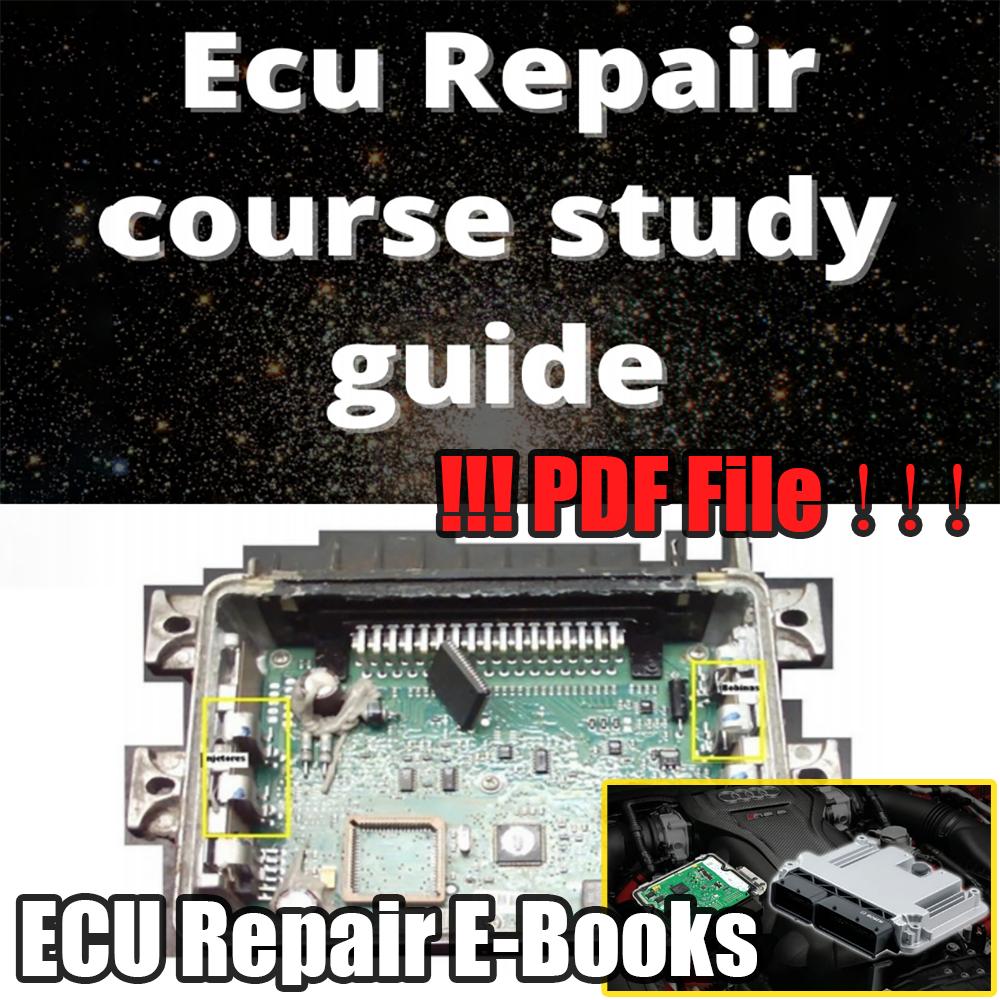 5pcs ECU Repair E-Books Fullset Study Guide PDF File ECU Modules Reprogramming Course for Workshop Car Truck Diagnostic Helper