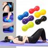 Foot Massage Roller Peanut Double Lacrosse Spiky Ball Myofascial Balls for Plantar Fasciitis Mobility Back Foot Arch Pain Relief