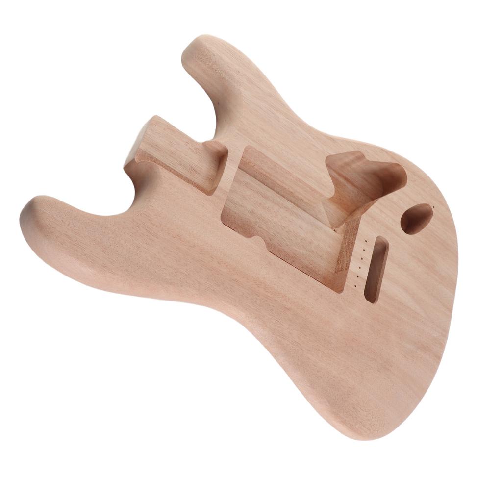 Незаконченный корпус электрогитары из красного дерева, сделай сам, заготовка для замены профессионального корпуса электрогитары GSB09