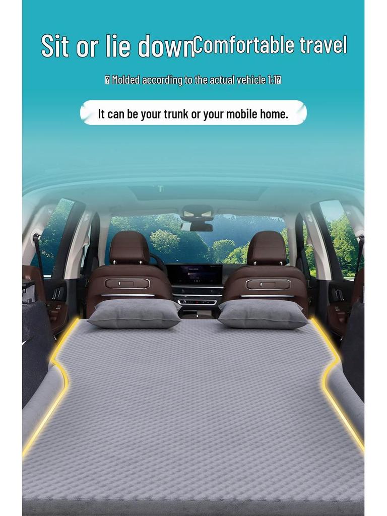 BMW X5 Inflatable Car Mattress for E70 Trunk & Rear Seat