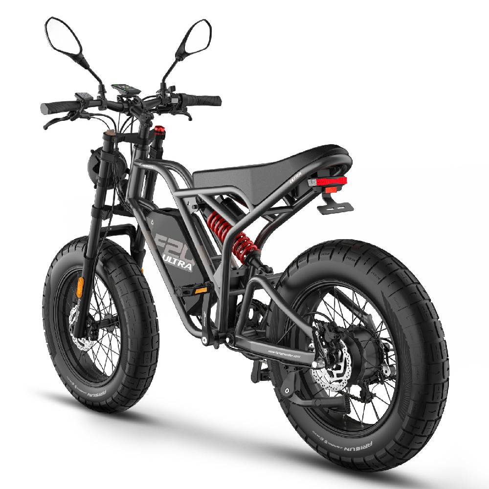 Electric Bicycle Fafrees F20 Ultra 750W Motor 20" Fat Tire Adult Electric Bike 48V 25AH Dual Hydraulic Brake 7 Speed Max Load 130Kg