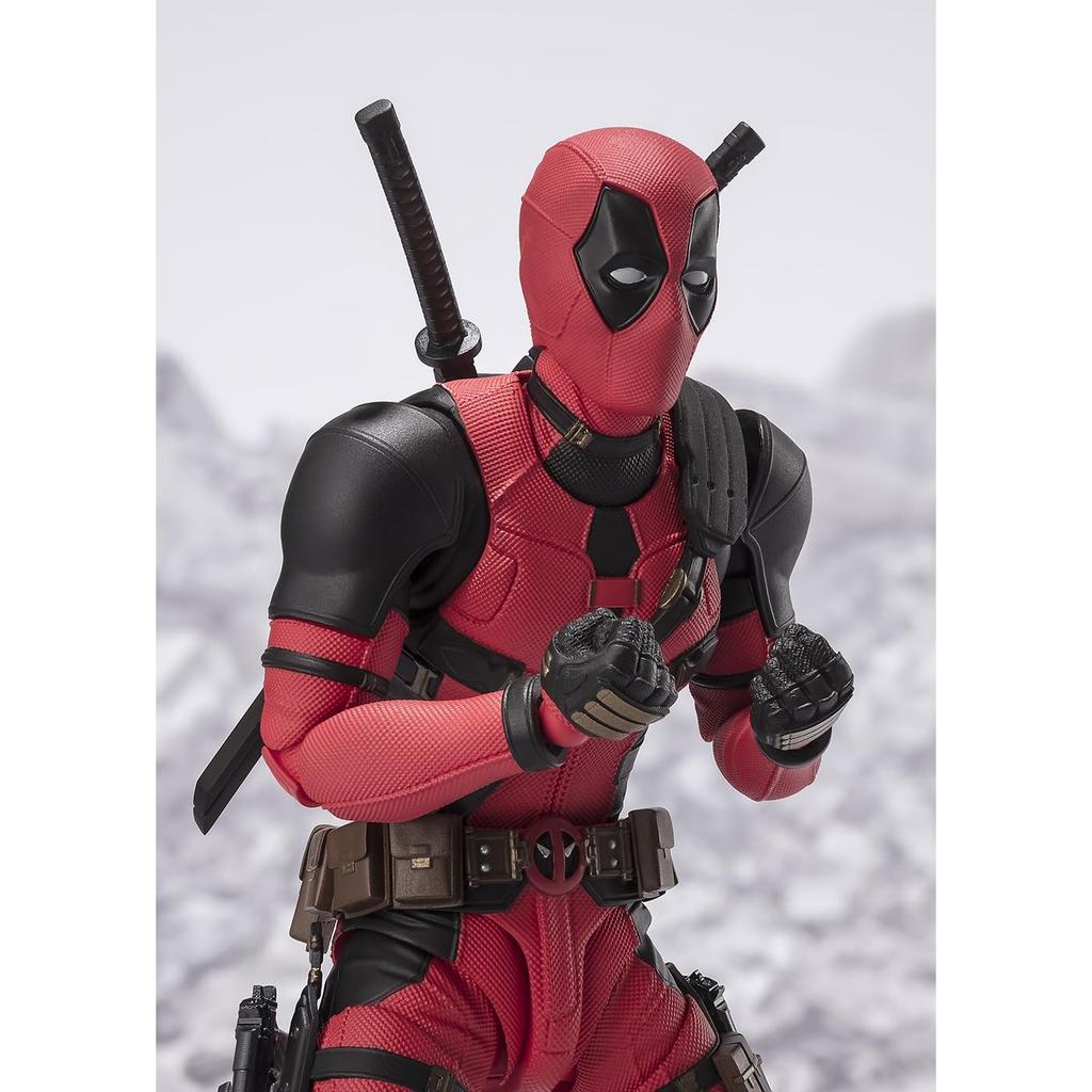 TAMASHII NATIONS С.Х.. Figuarts Дэдпул – Дэдпул и Росомаха | 155мм ПВХ и АБС Раскрашенная Экшн-фигурка