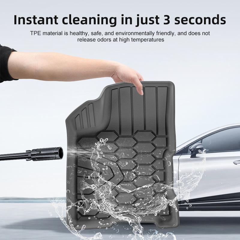 Водонепроницаемые ТПЭ коврики для Lada AURA 2024-2025 - Экологичные, Индивидуальная подгонка для каждой модели