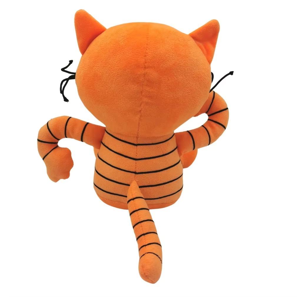 25Cm Cute Dog Man Plush Toys Dogman Soft Stuffed Doll Cartoon Petey The Cat Puppy Chief Plushie Animals Figures Birthday Gifts