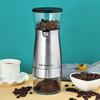 Electric Coffee Grinder USB Stainless Steel Adjustable Coarseness Charging Mill Nuts Beans Spices Grains Grinding Kitchen Gadget