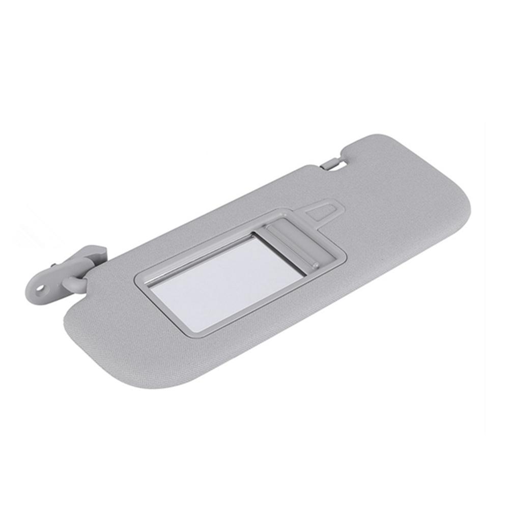 Driver Left Side Gray Sun Visor Makeup Mirror For Hyundai Elantra 2011-2015