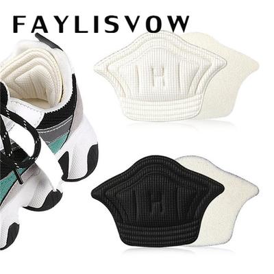 Наклейки на пятку для обуви, набивка уменьшенного размера, мужские и женские кроссовки, утолщенные противоизносные, защита от падения на пятке, стельки для обуви