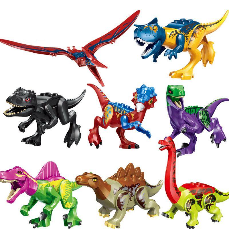 Abs Jurassic Dinosaurs Building Blocks With Adorably Detailed Figures**