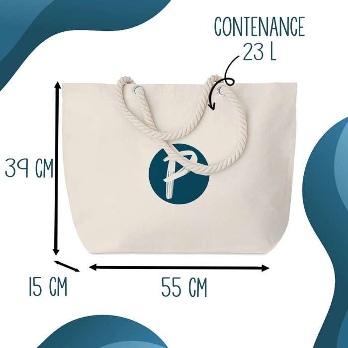 Sac de plage avec anse corde Une Retraitée Formidable Départ Retraite Collègue Cadeau Anniversaire | Grand Sac de Transport &amp; Sport