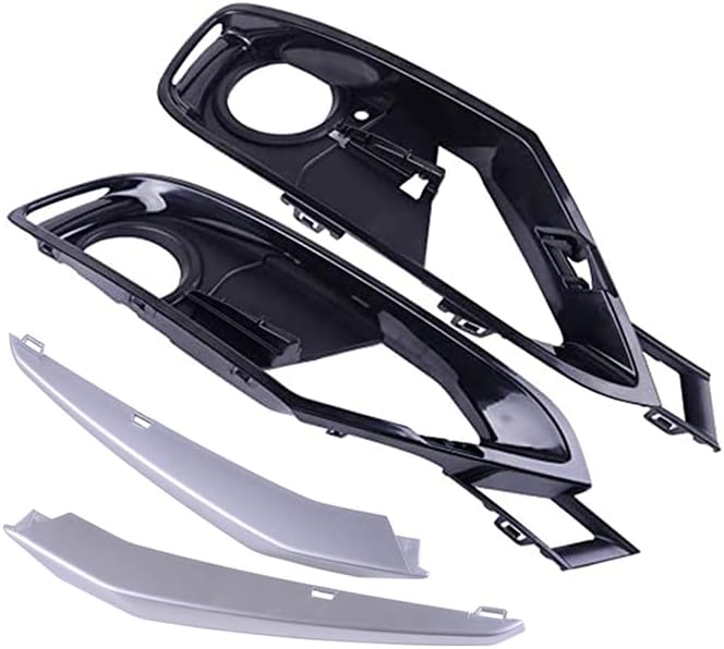 4Pcs Bumper Fog Light Lamp Cover Trim Set For 12-15 BMW 3 Series F30 320 328 335