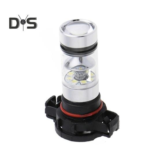 H7 светодиодные противотуманные фары для автомобиля 12 В 100 Вт, ближний свет с линзой из алюминиевого сплава, супер яркий белый свет, простая установка, дневные ходовые огни для большинства