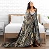Autumn Forest Camouflage Blanket for all seasons blanket lunch break throw gift