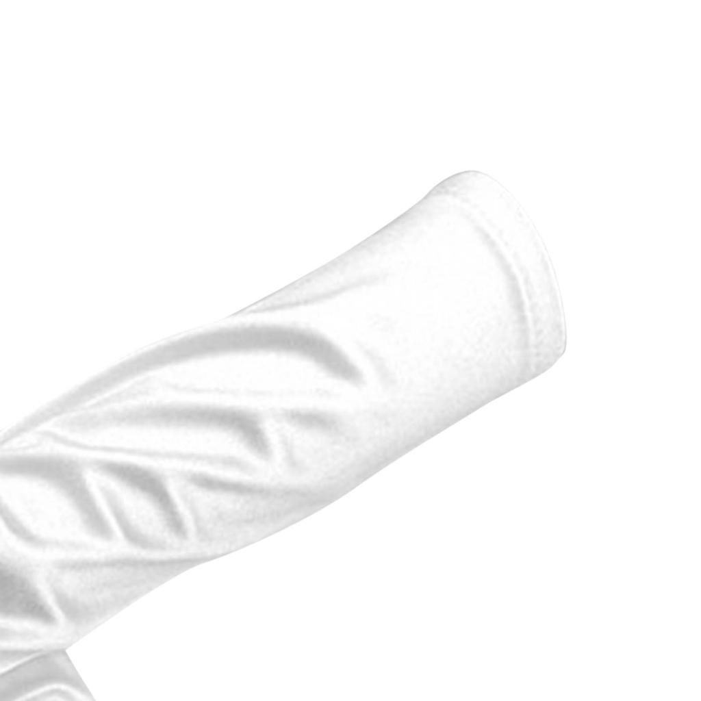 Bridal Satin Finger Gloves Long Elegant Fashionable Women Wedding Gloves for Party Performance