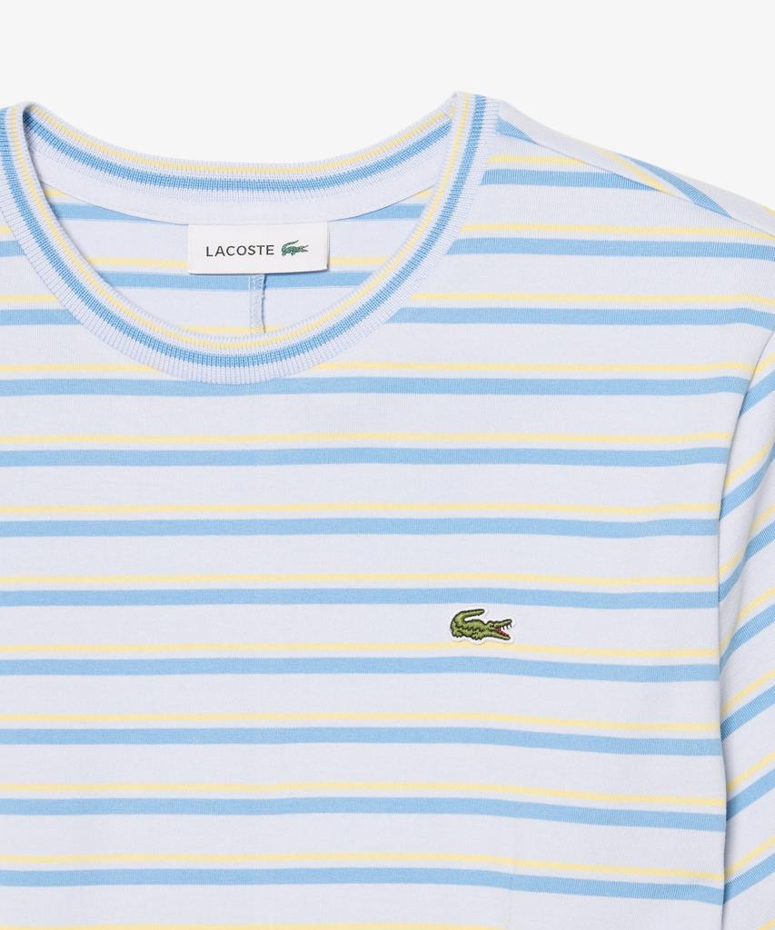 Женское платье-футболка Lacoste в мультиполоску Ef0263-56G 4Bi