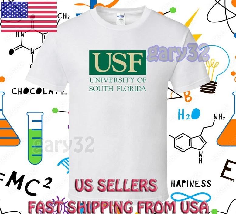NEW SHIRT UNIVERSITY OF SOUTH FLORIDA RACING LOGO T shirt FUNNY USA SIZE S-5XL