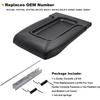Car Armrest Box Center Console Lid Leather Armrest Cover For Cadillac GMC Vehicles 19127364 Interior Accessories