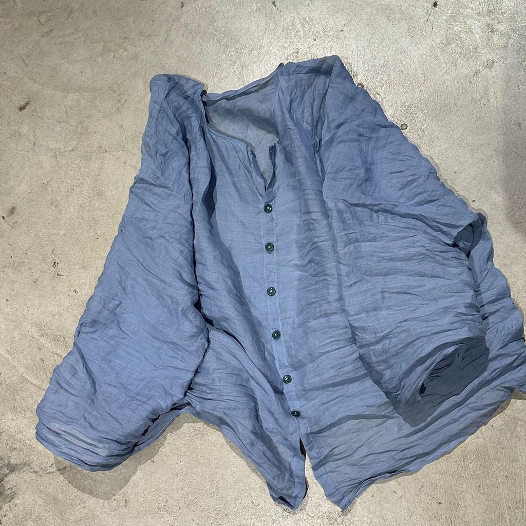 Johnature Женские винтажные рубашки рами, футболки, осенние блузки с круглым вырезом и длинными рукавами, свободные однотонные рубашки высокого качества