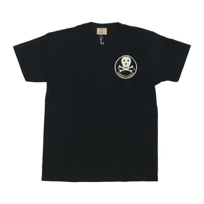 Vanson Custom Футболка с коротким рукавом с принтом USA -884V083- (С, Черный)