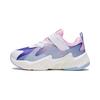 Li Ning Comfortable Non-Slip Shock Absorbing Durable Lightweight Kids Casual Shoes Kids Casual Shoes White Blue Pink YKNS068-14
