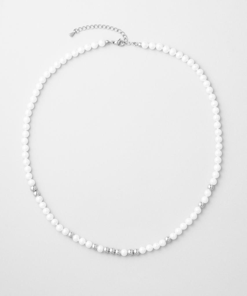 Ожерелье с шариком Maz Steel Pearl Metal