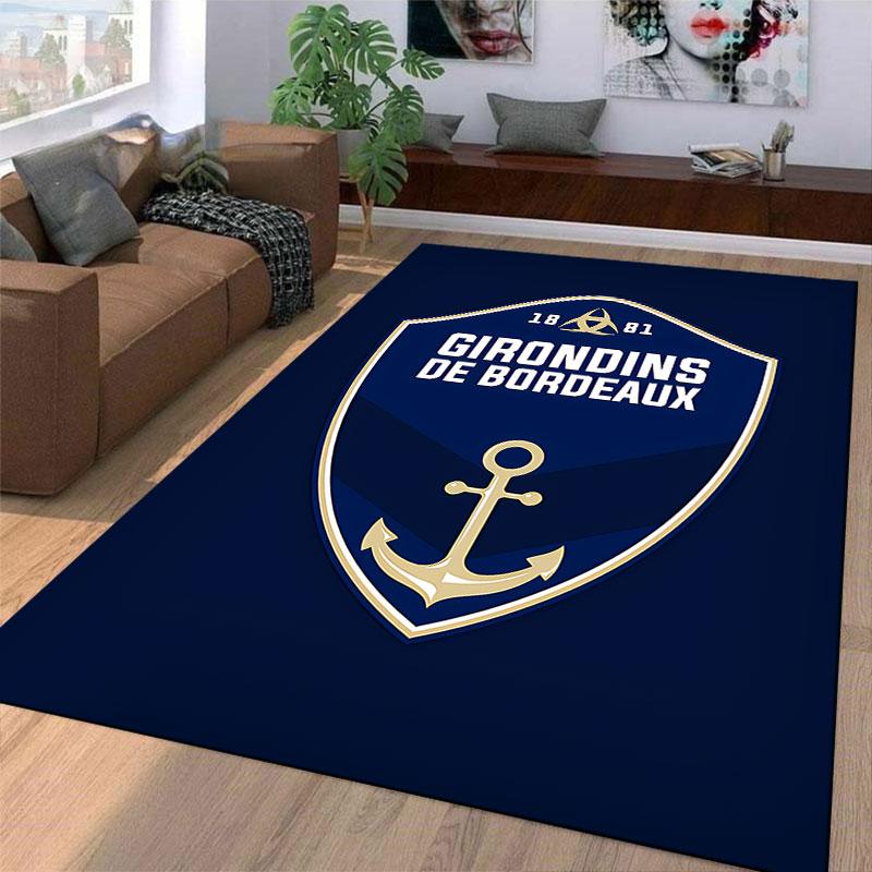 Girondins de Bordeaux Logo suitable as a non-slip mat for the living room or bedroom sofa