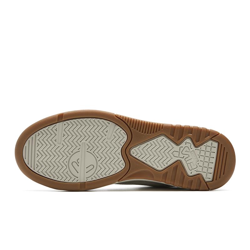 Fila FX-100 Модные Минималистичные Классические Ретро Повседневные Кроссовки с Низким Верхом для Женщин, Кроссовки Овсяно-Коричневые F12W541206FOM