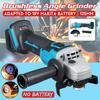 125mm/100mm Brushless Cordless Impact Electric Angle Grinder Power Tools Polishing Grinding Cutting Machine for 18V Battery