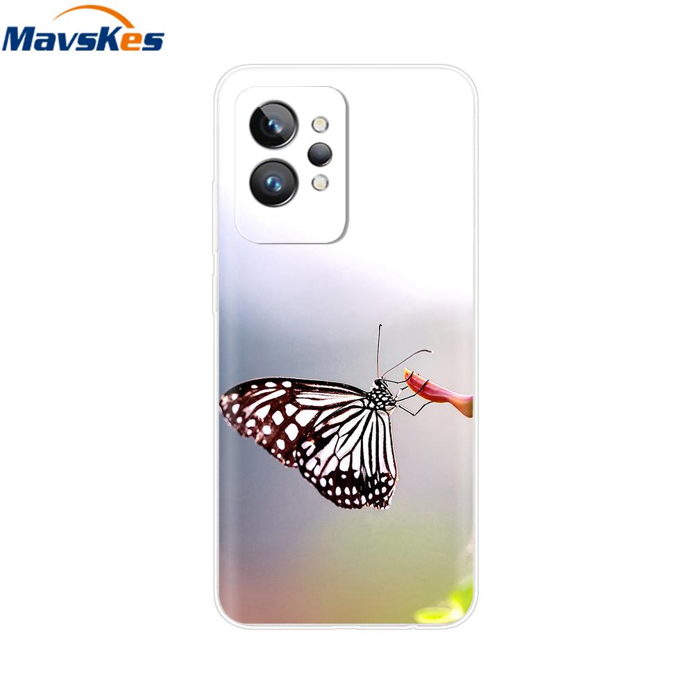 Для Realme GT2 Pro 5G Чехол Милый Конфетный Чехол Ударопрочный RealmeGT 2 Pro Силиконовый ТПУ Мягкий Чехол Для Oppo Realme GT2 GT 2 Pro