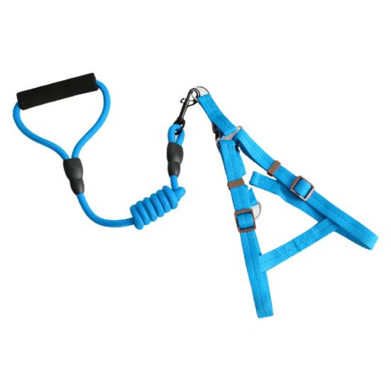 Жилет для домашних животных с поводком Регулируемая быстроразъемная пряжка с защитой от побега Маленькая и большая нагрудная шлейка для кошек и щенков Тяговая веревка Товары для домашних животных