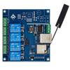 Плата разработки ESP32 Modbus TCP с 4-канальным релейным модулем, питание DC5V/7-24V, оснащена 100 Мбит/с проводным сетевым портом