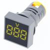 22MM AC 60-500V Voltmeter Square Panel LED Digital Voltage Meter Indicator Light
