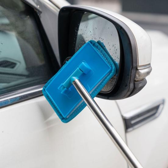 Швабра для мытья окон с длинной ручкой, инструмент для чистки лобового стекла, аквариума, автомобильного внутреннего стекла, стеклоочистителя для ванной комнаты, кухни, столешницы, стеклянных стен, окон