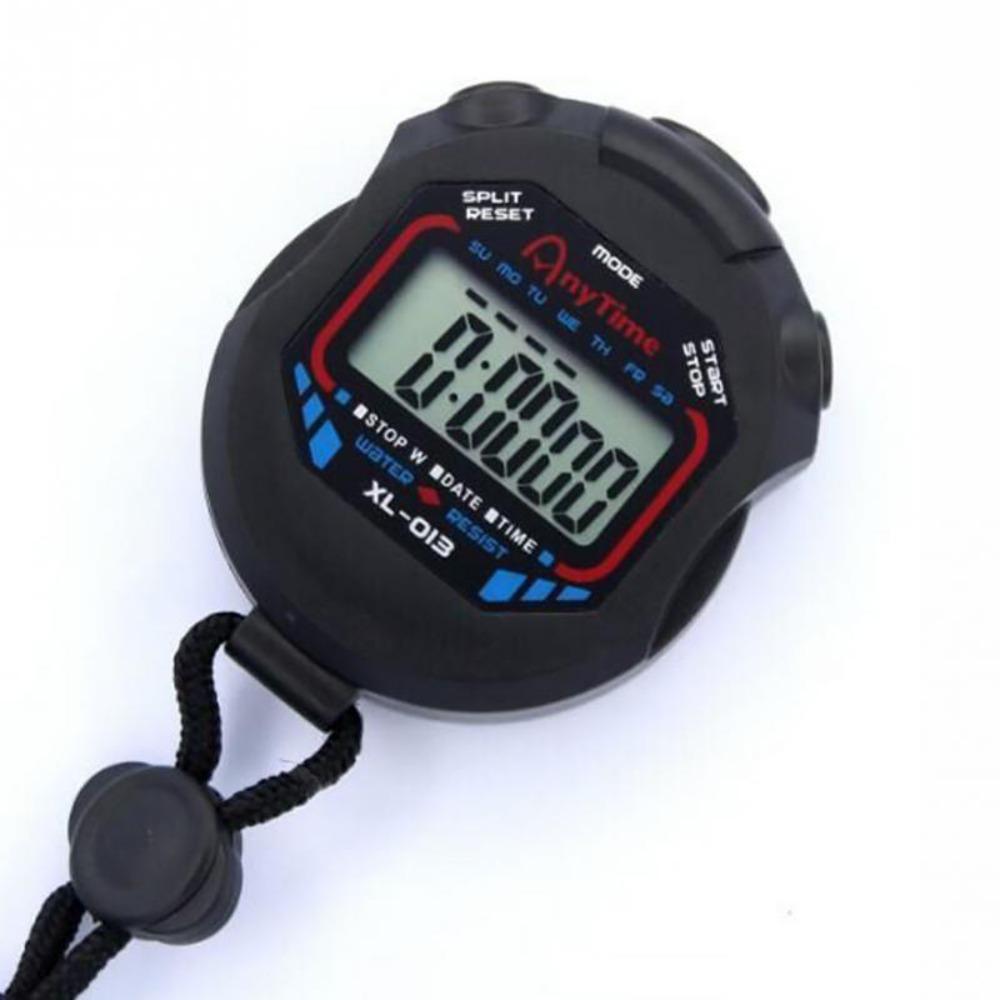 LCD Digital Stopwatch Timer Classic Electronic Stopwatch Multifunction Sports Stop Watch