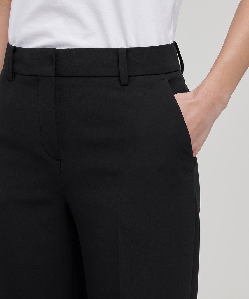 MUSINSA STANDARD WOMAN Женские свободные широкие брюки [Черный]