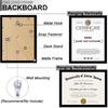 Black 8.5 x 11 Frame Display 8.5 by 11 Document Certificate Diploma Wall and Tabletop - 1 Pack