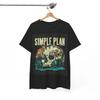 Футболка Simple Plan Панк-рок Мерч Альбом Плотный хлопок