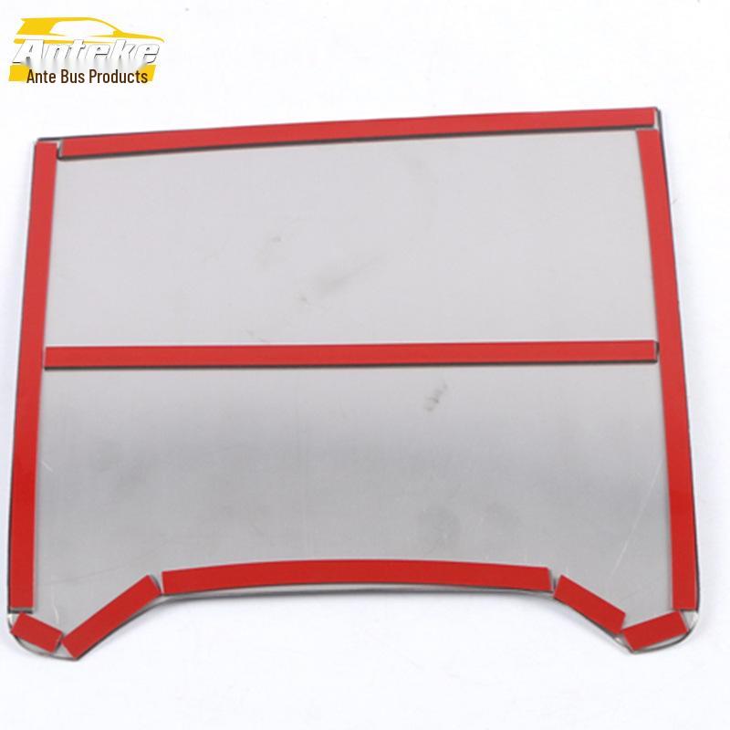 19 X5 Stainless Steel Cigarette Lighter Panel Sequins - Interior Car Console Accessory