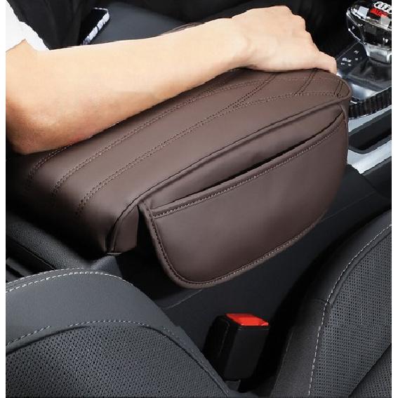 Car Armrest Cushion Cover Leather Center Console Box Pad Protector Accessories
