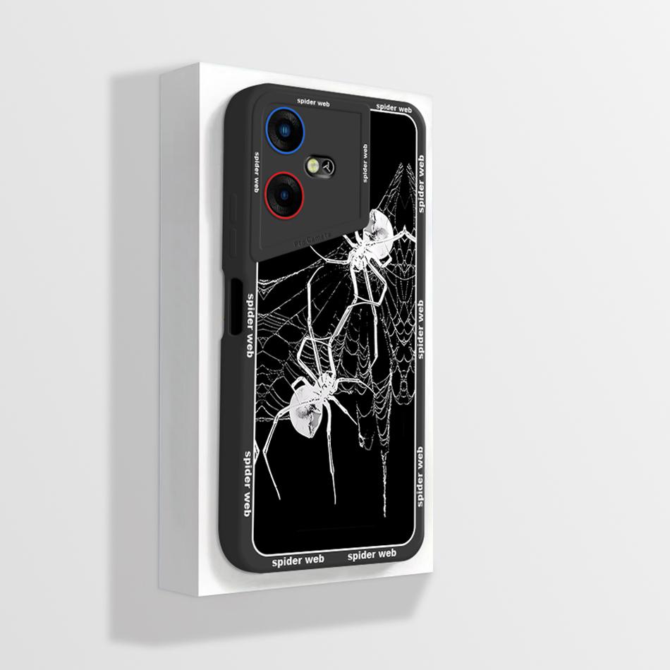 Чехол для Tecno Pova Neo 3 Стильный Цветок Матовый Мягкий Силикон Задняя Крышка для Tecno Pova Neo 3 LH6n Neo3 Чехлы для Телефона Бампер Fundas