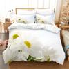 Beautiful Flowers Bedding Duvet Cover Fashion Bedding Set King Quilt Cover Bed Set Girls Boys Bedding Duvet Cover Set Bedding