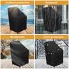 Outdoor Waterproof Chair Covers Lounge Deep Seat Cover Easy-Going UV Resistant Rainproof Dust Proof Lawn Patio Furniture Protect