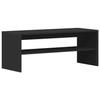 VidaXL Meuble TV Noir 100 x 40 x 40 cm Aggloméré 862402